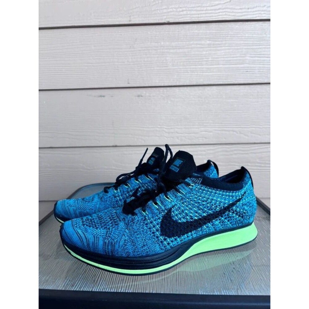 Nike Flyknit Racer Blue Lagoon Running Shoes